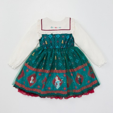 キッズ　ワンピース（100～120cm・MAJOLICA）