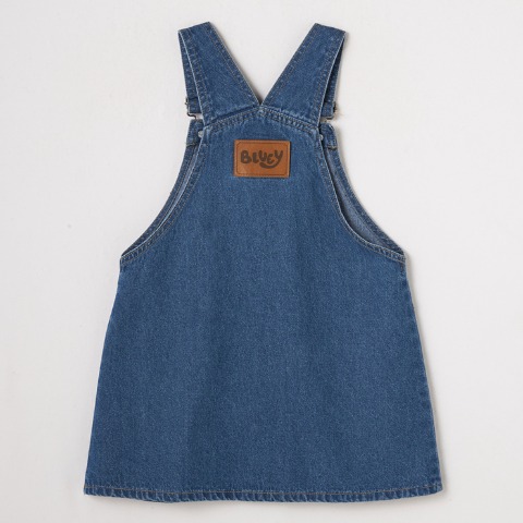 キッズ　ジャンパースカート（100～120cm・ブルーイ）