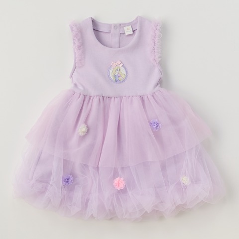 キッズ　ワンピース（100～120cm・Cottoli/Disney）