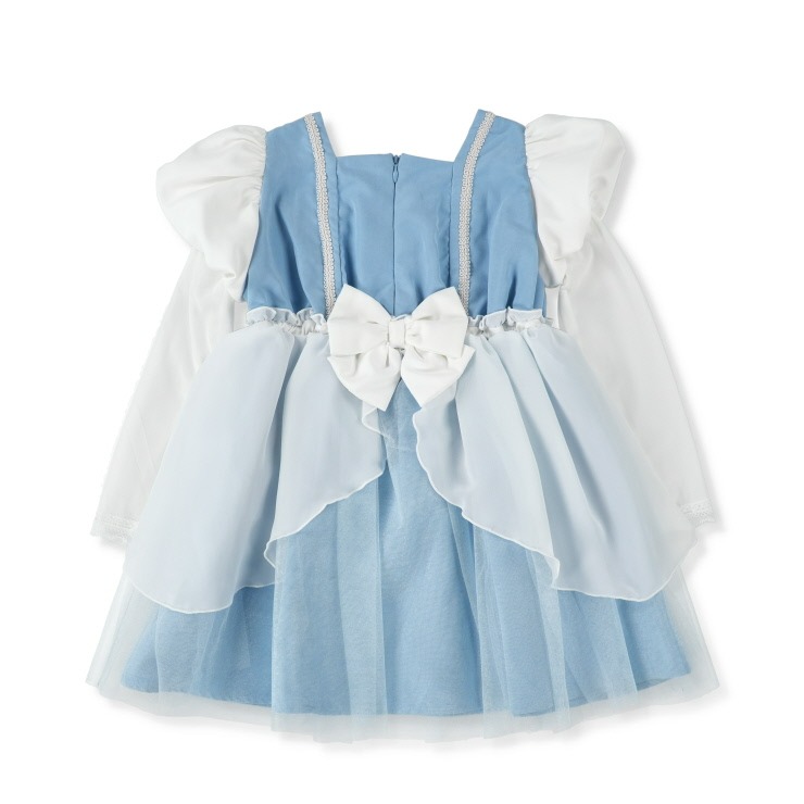 Cottoli シンデレラ 水色ドレス 100 靴17㎝カチューシャ Cottoli