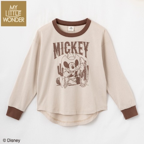 ジュニア　長袖Kシャツ（130cm・MY LITTLE WONDER/Disney）