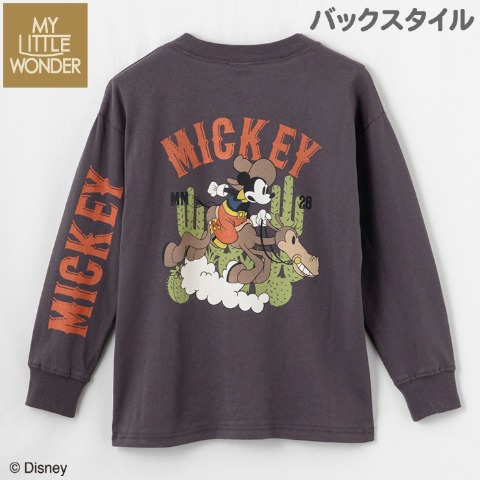 ジュニア　長袖Kシャツ（130cm・MY LITTLE WONDER/Disney）