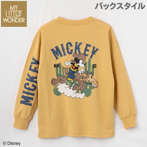ジュニア　長袖Kシャツ（130cm・MY LITTLE WONDER/Disney）