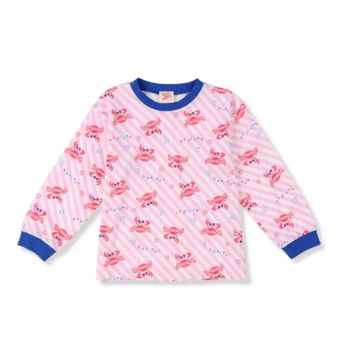 ジュニア　長袖Ｔシャツ（130cm・SANRITSU）