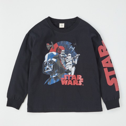 ジュニア　長袖Ｔシャツ（130～150cm・MY LITTLE WONDER/STAR WARS）