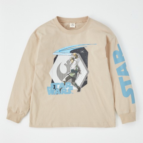 ジュニア　長袖Ｔシャツ（130～150cm・MY LITTLE WONDER/STAR WARS）