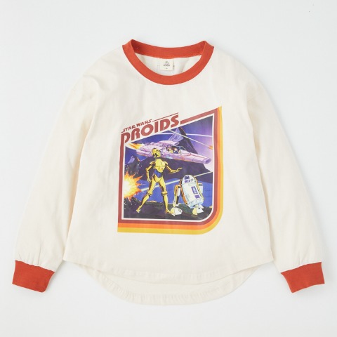 ジュニア　長袖Ｔシャツ（130～150cm・MY LITTLE WONDER/STAR WARS）