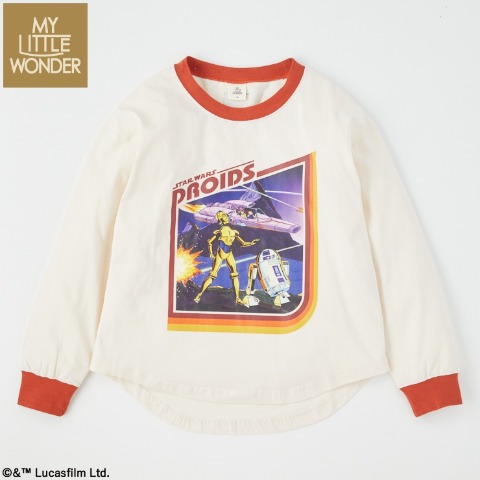ジュニア　長袖Ｔシャツ（130～150cm・MY LITTLE WONDER/STAR WARS）