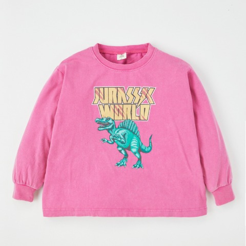 ジュニア　長袖Tシャツ（130cm・MY LITTLE WONDER/ジュラシック）