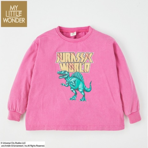 ジュニア　長袖Tシャツ（130cm・MY LITTLE WONDER/ジュラシック）