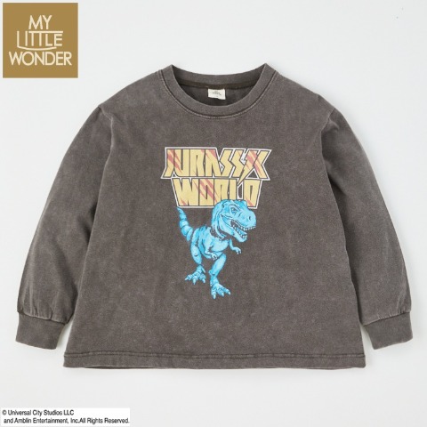 ジュニア　長袖Tシャツ（130cm・MY LITTLE WONDER/ジュラシック）