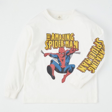 ジュニア　長袖Tシャツ（130～140cm・MY LITTLE WONDER/MARVEL）