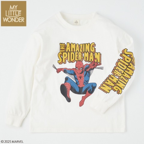 ジュニア　長袖Tシャツ（130～140cm・MY LITTLE WONDER/MARVEL）
