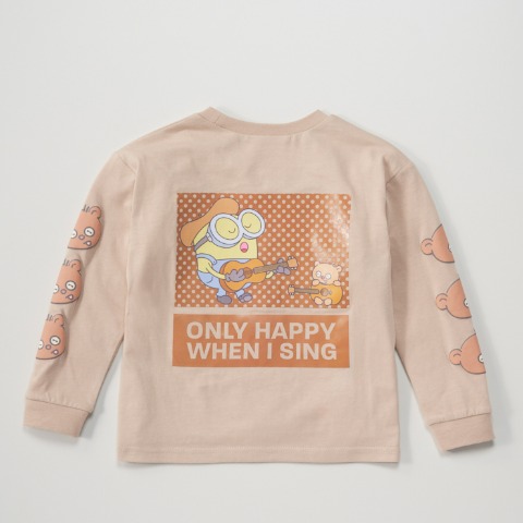 ジュニア　長袖Tシャツ （130cm・ミニオンズ）