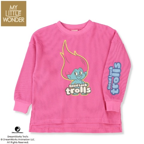 ジュニア　長袖Ｔシャツ（130cm・MY LITTLE WONDER/トロールズ）