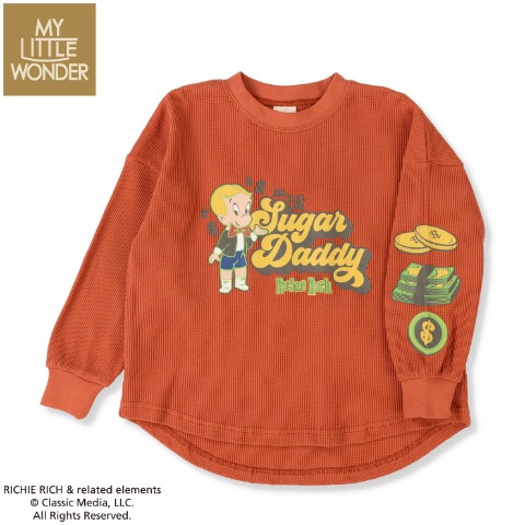 ジュニア　長袖Ｔシャツ（130cm・MY LITTLE WONDER/リッチーリッチ）