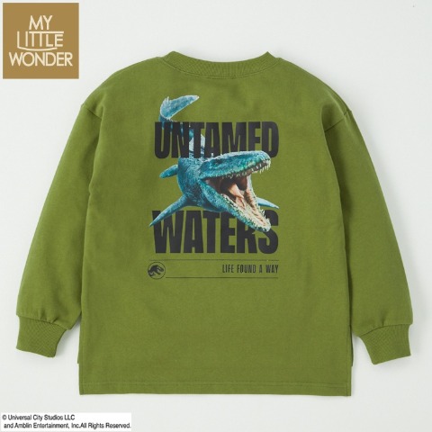 ジュニア　長袖Tシャツ（130cm・MY LITTLE WONDER/ジュラシック）