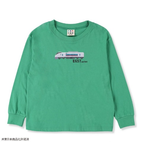 ジュニア　長袖Ｔシャツ（130・140cm・JR東日本商品化許諾済）