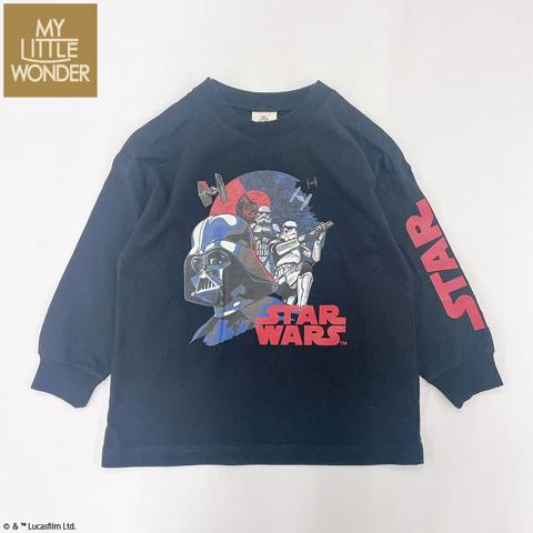ジュニア　長袖Ｔシャツ（130～150cm・MYLITTLEWONDER/STARWARS）