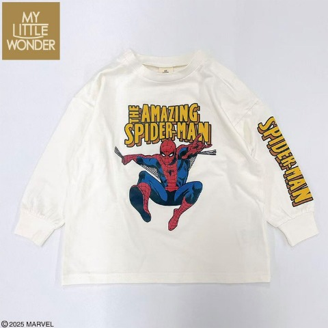 ジュニア　長袖Tシャツ（130・140cm・MYLITTLEWONDER/MARVEL）