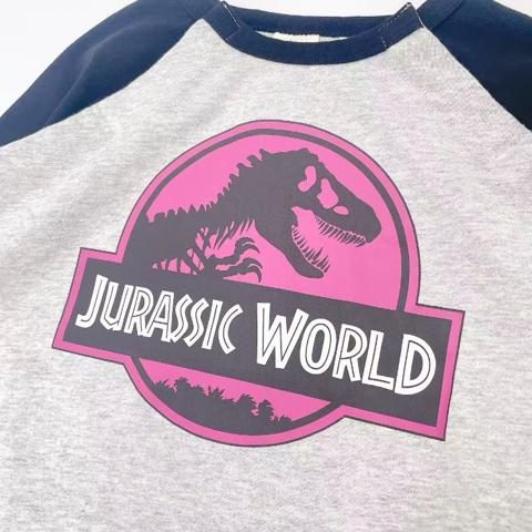 ジュニア　長袖Ｔシャツ（130・140cm・MYLITTLEWONDER/ジュラシック）