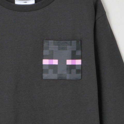 ジュニア　長袖Tシャツ（130～150cm・マインクラフト）