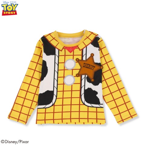 ジュニア　肩開き長袖Ｔシャツ（130・140cm・DISNEY/ユニバーサルデザイン）