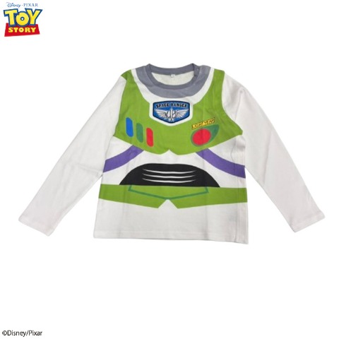 ジュニア　前開き長袖Ｔシャツ（130・140cm・DISNEY/ユニバーサルデザイン）