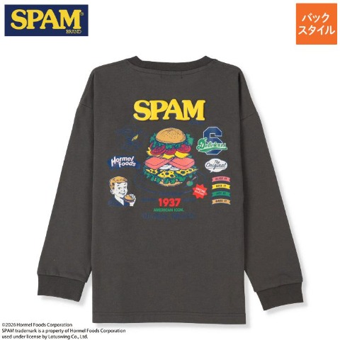 ジュニア　長袖Ｔシャツ（130～150cm・SPAM（R）BRAND）