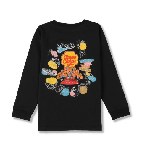 ジュニア　長袖Ｔシャツ（130～150cm・Chupa Chups）
