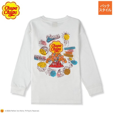 ジュニア　長袖Ｔシャツ（130～150cm・Chupa Chups）