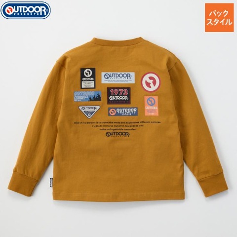 ジュニア　長袖Tシャツ（130～150cm・OUTDOOR PRODUCTS）