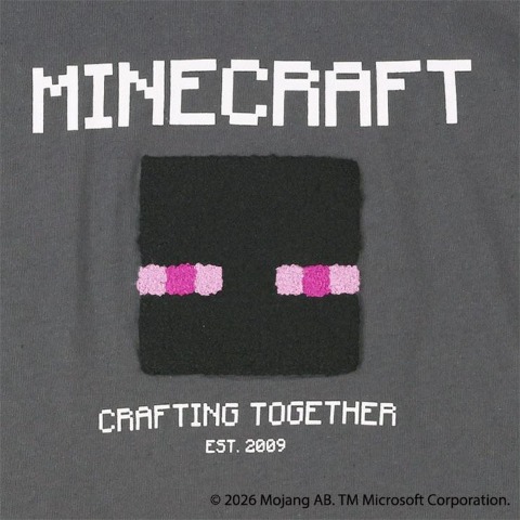 ジュニア　Tシャツ（130～150cm・マインクラフト）