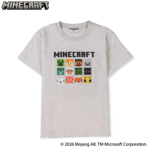 ジュニア　Tシャツ（130～150cm・マインクラフト）