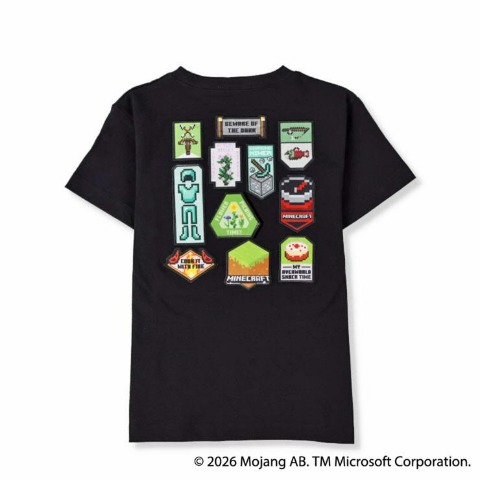 ジュニア　Tシャツ（130～150cm・マインクラフト）