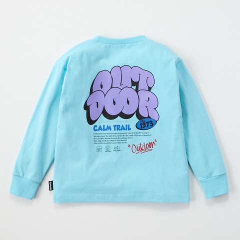 ジュニア　長袖Tシャツ（130～150cm・OUTDOOR PRODUCTS）