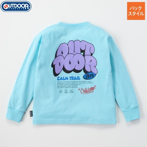 ジュニア　長袖Tシャツ（130～150cm・OUTDOOR PRODUCTS）