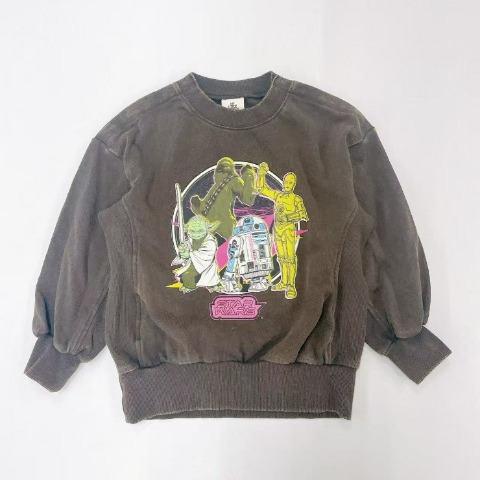 ジュニア　長袖プルオーバー（130～150cm・MYLITTLEWONDER/STARWARS）