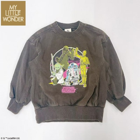 ジュニア　長袖プルオーバー（130～150cm・MYLITTLEWONDER/STARWARS）