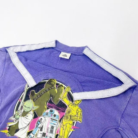 ジュニア　長袖プルオーバー（130～150cm・MYLITTLEWONDER/STARWARS）