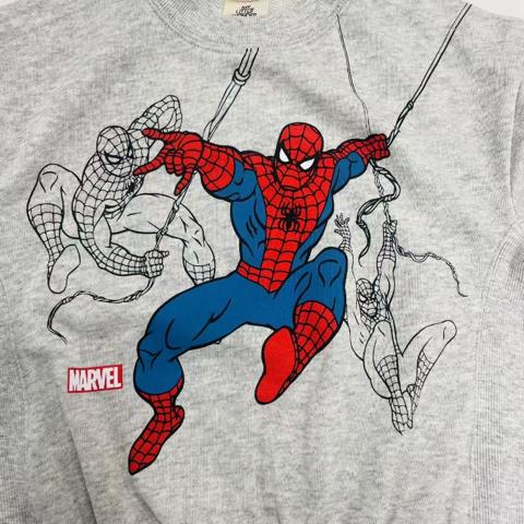 ジュニア　長袖プルオーバー（130・140cm・MYLITTLEWONDER/MARVEL）
