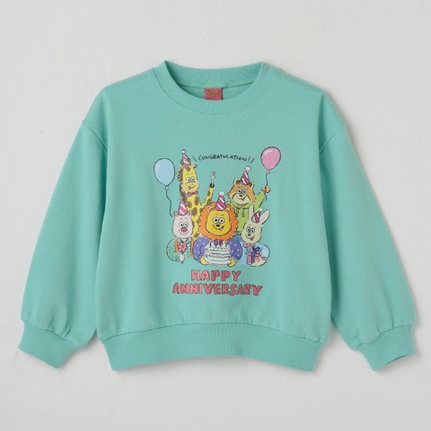 ジュニア　長袖プルオーバー（130cm・WANPAKU HOUSE）