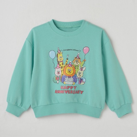 ジュニア　長袖プルオーバー（130cm・WANPAKU HOUSE）