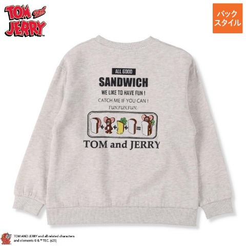 ジュニア　プルオーバー（130～150cm・トムとジェリー）