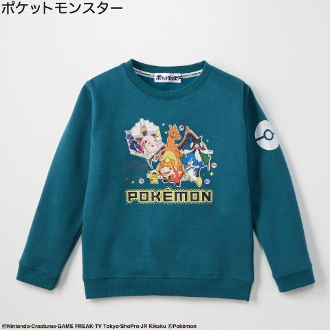 ジュニア　プルオーバー（130・140cm・ポケットモンスター）
