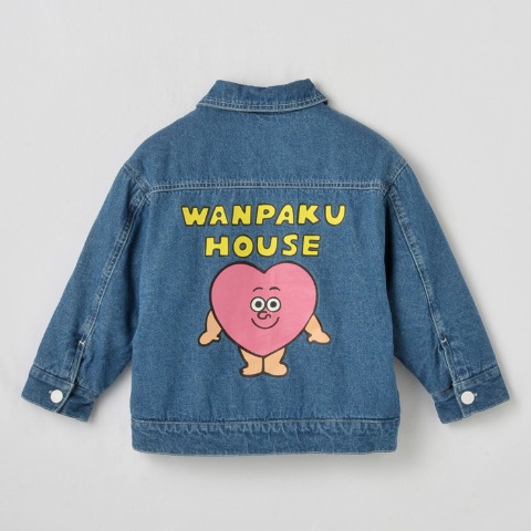 ジュニア　長袖ジャケット（130cm・WANPAKU HOUSE）