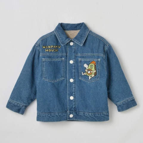 ジュニア　長袖ジャケット（130cm・WANPAKU HOUSE）