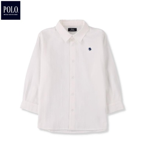 ジュニア　長袖 シャツ（100～140cm・POLO BCS）