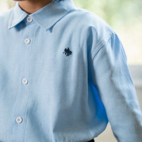 ジュニア　長袖 シャツ（100～140cm・POLO BCS）
