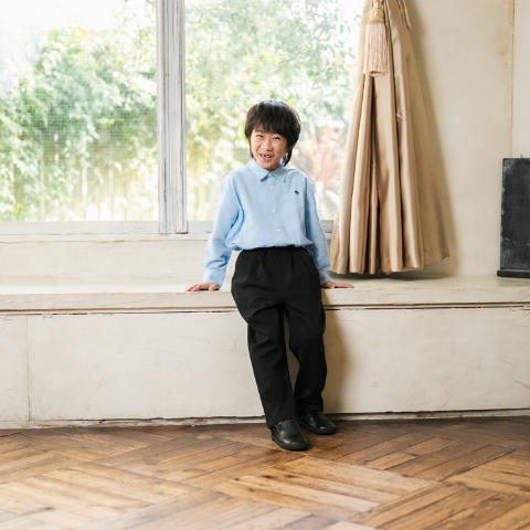 ジュニア　長袖 シャツ（100～140cm・POLO BCS）